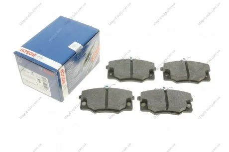 Комплект тормозных колодок, дисковый тормоз BOSCH 0986468380