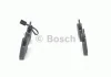 Комплект тормозных колодок, дисковый тормоз BOSCH 0986494402 (фото 3)