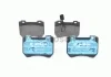 Комплект тормозных колодок, дисковый тормоз BOSCH 0986494402 (фото 4)