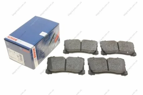 Комплект тормозных колодок, дисковый тормоз BOSCH 0986494423