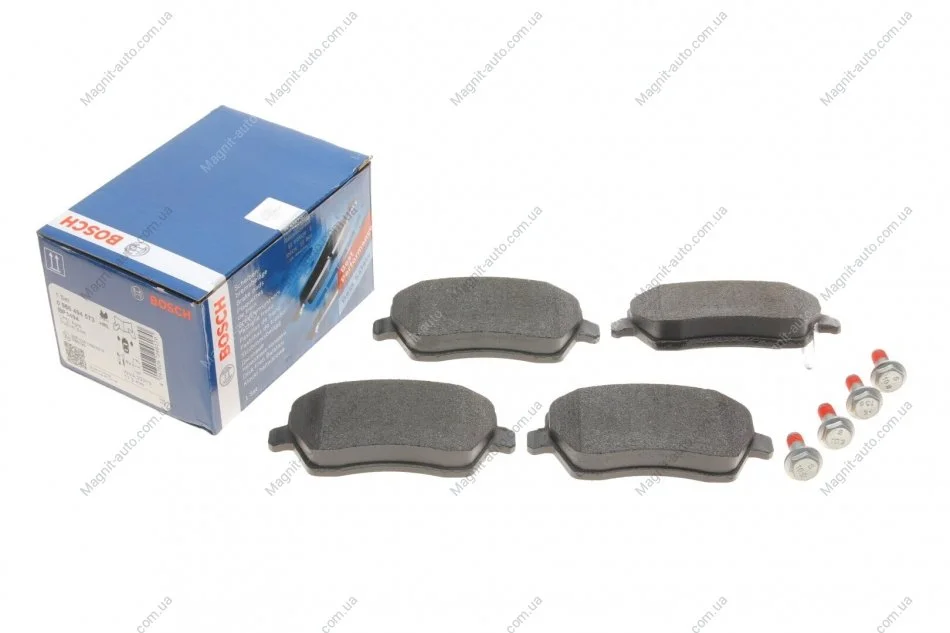 Колодки тормозные NISSAN Micra K13 \'\'F\'\'10>> BOSCH 0986494573 (фото 1)