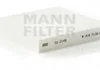 Фильтр, воздух во внутренном пространстве -FILTER MANN CU2149 (фото 1)