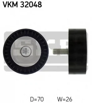 Паразитный / ведущий ролик, поликлиновой ремень SKF VKM32048