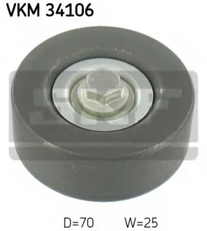 Ролик модуля натягувача ременя SKF VKM34106