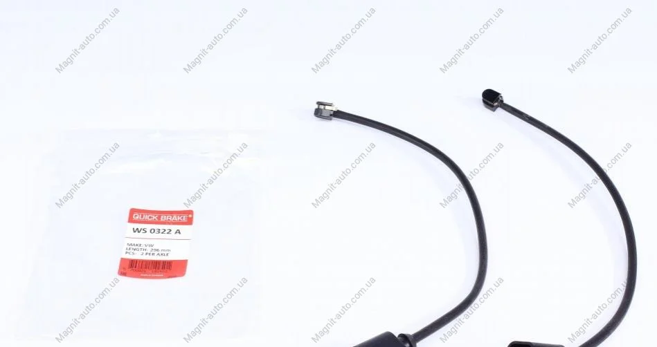 Датчик износа тормозных колодок QUICK BRAKE WS0322A (фото 1)