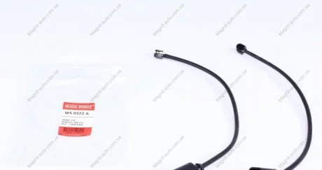 Датчик износа дисковых тормозных колодок QUICK BRAKE WS0322A