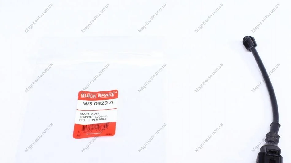 Датчик зносу гальмівних колодок QUICK BRAKE WS0329A (фото 1)