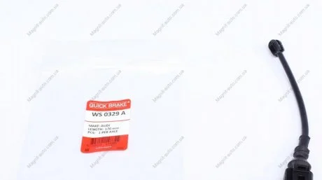 Датчик износа дисковых тормозных колодок QUICK BRAKE WS0329A