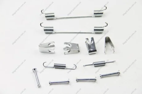 Монтажный набор тормозной колодки (LOCKHEED) AUDI A1, A1 ALLSTREET, A1 CITY CARVER FIAT DOBLO, DOBLO CARGO, FIORINO, GRANDE PUNTO, LINEA, PUNTO, PUNTO EVO, QUBO, TIPO 0.9-Electric 07.03- AUTOFREN D3970A
