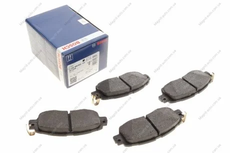 Гальмівні колодки дискові MAZDA 2 \'\'F BOSCH 0986494832