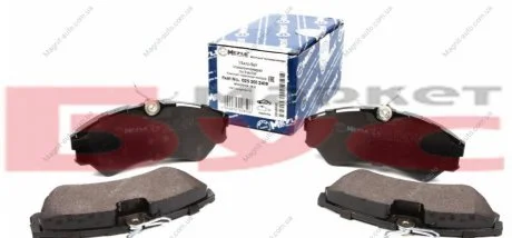 Колодки гальмівні, передні R14, 90-96 (тип LUCAS) MEYLE 0252012419