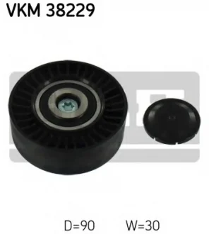 Ролик модуля натяжителя ремня SKF VKM38229