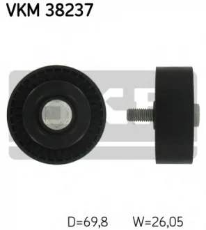 Ролик паразитний BMW 1/3/X1/X3/Z4 "1,6/2,0L "01>> SKF VKM38237