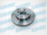 Tarcza ham. GOLF I/II/III GTI wentylowana przєd SAMKO A1071V (фото 1)