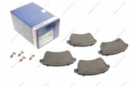 Гальмівні колодки, дискові. BOSCH 0986494552