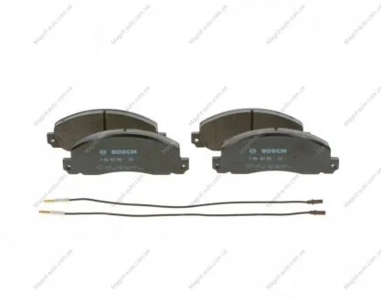 Комплект тормозных колодок, дисковый тормоз BOSCH 0986460946