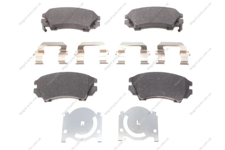 Комплект передніх гальмівних колодок (з комплектуючими).), CHEVROLET CAMARO, MALIBU OPEL ASTRA J, ASTRA J GTC, CASCADA, INSIGNIA A, INSIGNIA A COUNTRY, ZAFIRA C SAAB 9-5 1.3D-6.2 07.08- ATE 13046056122