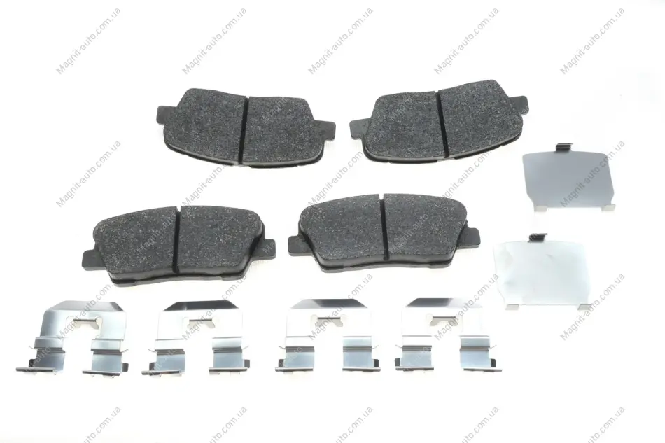 Комплект тормозных колодок задн., HYUNDAI EQUUS / CENTENNIAL, GENESIS, GRAND SANTA FÉ, SANTA FÉ II, SANTA FÉ III KIA BORREGO, QUORIS I, SORENTO II, SORENTO III, STINGER 2.0-5.0 11.05- ATE 13046056332 (фото 1)