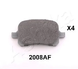 Комплект тормозных колодок, дисковый тормоз ASHIKA 50022008