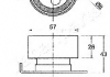 Устройство для натяжения ремня, ремень ГРМ JAPANPARTS BE413 (фото 2)