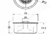 Устройство для натяжения ремня, ремень ГРМ JAPANPARTS BE916 (фото 2)