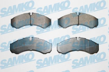 Тормозные колодки перед/зад Daily 99- (спарка) SAMKO 5SP684