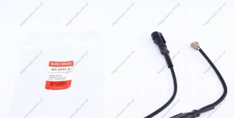 Датчик износа тормозных колодок QUICK BRAKE WS0245A