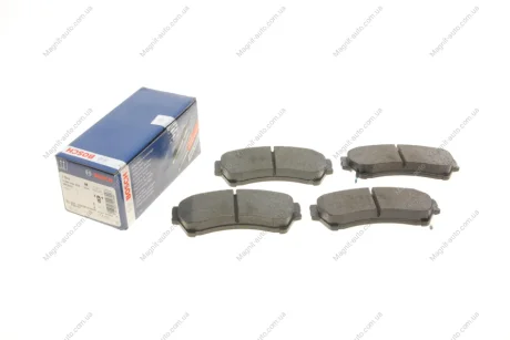 Гальмівні колодки дискові MAZDA 6(GH) "F "07-12 BOSCH 0986494860
