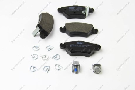 Комплект тормозных колодок, дисковый тормоз FERODO FDB1294 (фото 1)