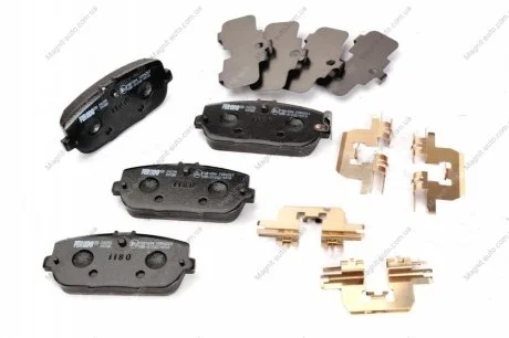Комплект тормозных колодок задн.), ABARTH 124 SPIDER FIAT 124 SPIDER MAZDA MX-5 III, MX-5 IV, MX-5 RF TARGA 1.4-2.0 03.05- FERODO FDB1894
