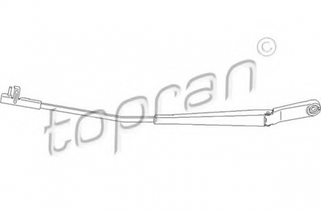 Рычаг стеклоочистителя, система очистки окон TOPRAN TOPRAN / HANS PRIES 113485