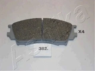 Колодки гальмівні дискові (комплект 4 шт.).) ASHIKA 5003382