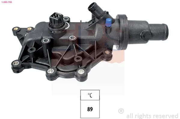Термостат (з датчиком) Renault Kangoo/Megane III 1.6 16V 03- EPS 1880705 (фото 1)