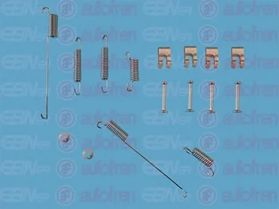 Монтажный набор тормозной колодки (BENDIX/LOCK/LUCAS) FIAT BRAVA, BRAVO I, BRAVO II, PANDA, PUNTO FORD FIESTA, FIESTA IV, KA LANCIA Y MAZDA 121 III 1.1-1.9D 09.93- AUTOFREN D3888A