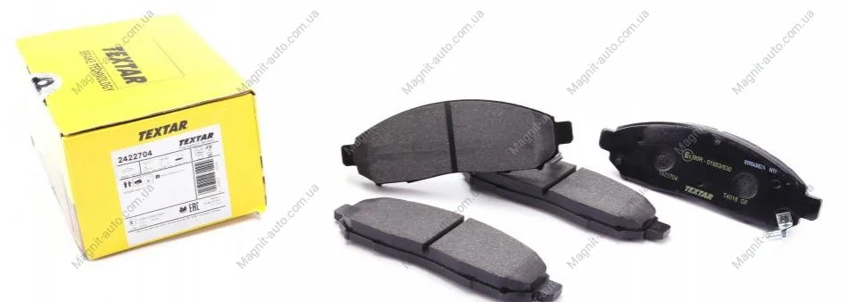 Тормозные колодки NISSAN Leaf/Serena "F "10>> TEXTAR 2422704 (фото 1)
