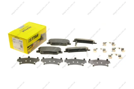 Гальмівні колодки HYUNDAI/KIA Creta/Santa Fe/Carens \'\'F \'\'11>> TEXTAR 2575701