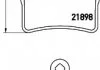 Комплект тормозных колодок, дисковый тормоз TEXTAR 2189801 (фото 1)