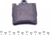 Комплект гальмівних колодок, дискове гальмо TEXTAR 2189803 (фото 4)