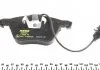 Комплект гальмівних колодок переднього., FORD GALAXY I, GALAXY MK I SEAT ALHAMBRA VW CALIFORNIA T4 CAMPER, SHARAN, TRANSPORTER T4 1.8-2.8 07.90-03.10 TEXTAR 2326903 (фото 4)
