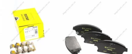 Комплект тормозных колодок переднего., BUICK ENCORE CADILLAC ATS CHEVROLET CRUZE, ORLANDO, TRAX, VOLT OPEL AMPERA, ASTRA H CLASSIC, ASTRA J, ASTRA J GTC, MOKKA / MOKKA X 1.3D-3.6 01.09- TEXTAR 2503401