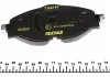 Тормозные колодки AUDI/SKODA/VW A3/Octavia/Golf "F "12>> TEXTAR 2568301 (фото 3)