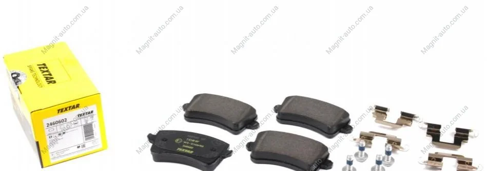 Тормозные колодки AUDI A4/A5/Q5 "R "07>> TEXTAR 2460602 (фото 1)