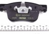 Комплект тормозных колодок, дисковый тормоз TEXTAR 2583301 (фото 3)