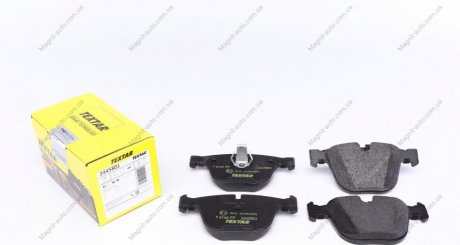 Комплект тормозных колодок, дисковый тормоз TEXTAR 2445801