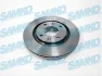 Tarcza ham. PEUGEOT 306/405 wentylowana przєd SAMKO C1141V (фото 1)