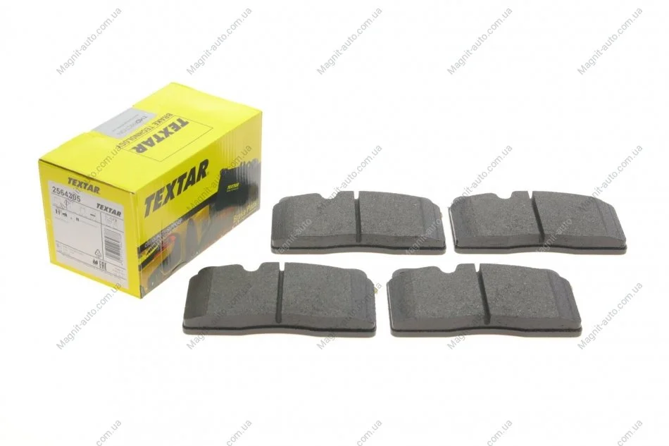 Комплект тормозных колодок переднего., AUDI A6 C7, A7, Q5 2.0-3.0D 10.08-09.18 TEXTAR 2564305 (фото 1)