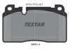 Комплект тормозных колодок переднего., AUDI A6 C7, A7, Q5 2.0-3.0D 10.08-09.18 TEXTAR 2564305 (фото 2)