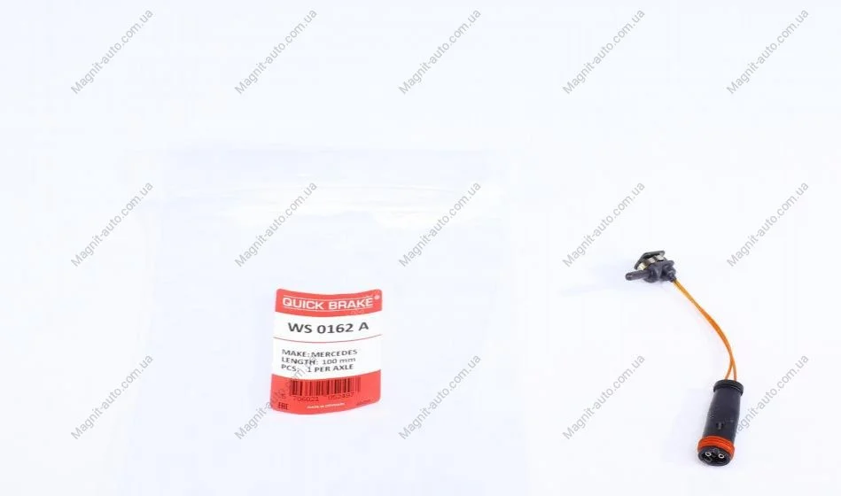 Датчик зносу гальмівних колодок QUICK BRAKE WS0162A (фото 1)