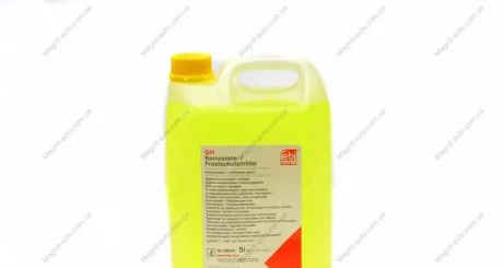 Антифриз-концентрат Febi, G11 (жовто-зелений), 5л FEBI BILSTEIN 88541