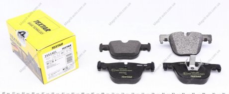 Комплект тормозных колодок, дисковый тормоз TEXTAR 2551401 (фото 1)